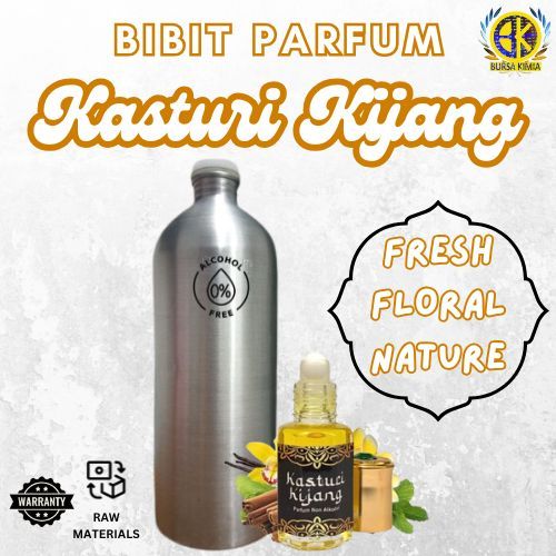 100ml Bibit Minyak Wangi Kasturi Kijang / Parfum Halal Khas Timur Tengah Kasturi Kijang Murni