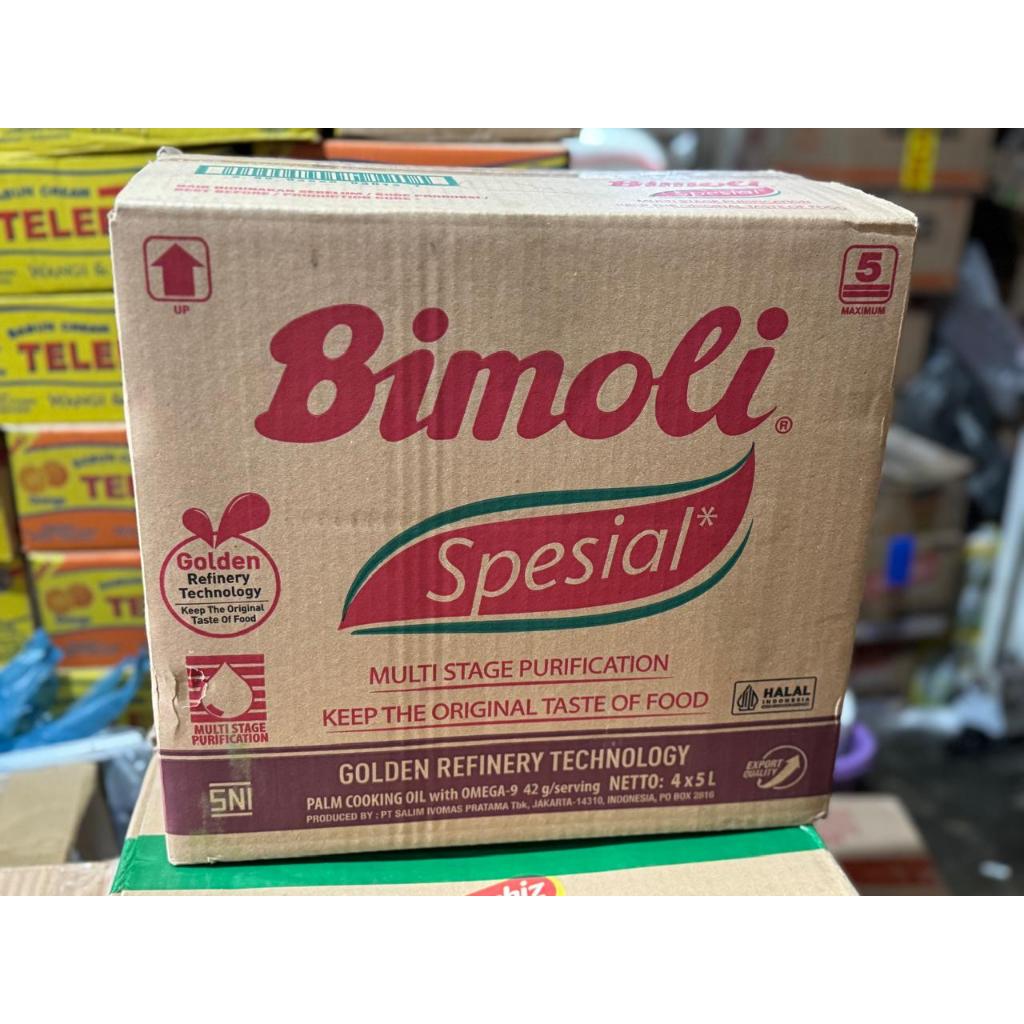 

Bimoli Special @ 4 derigen x 5 liter. ( 1 dus )