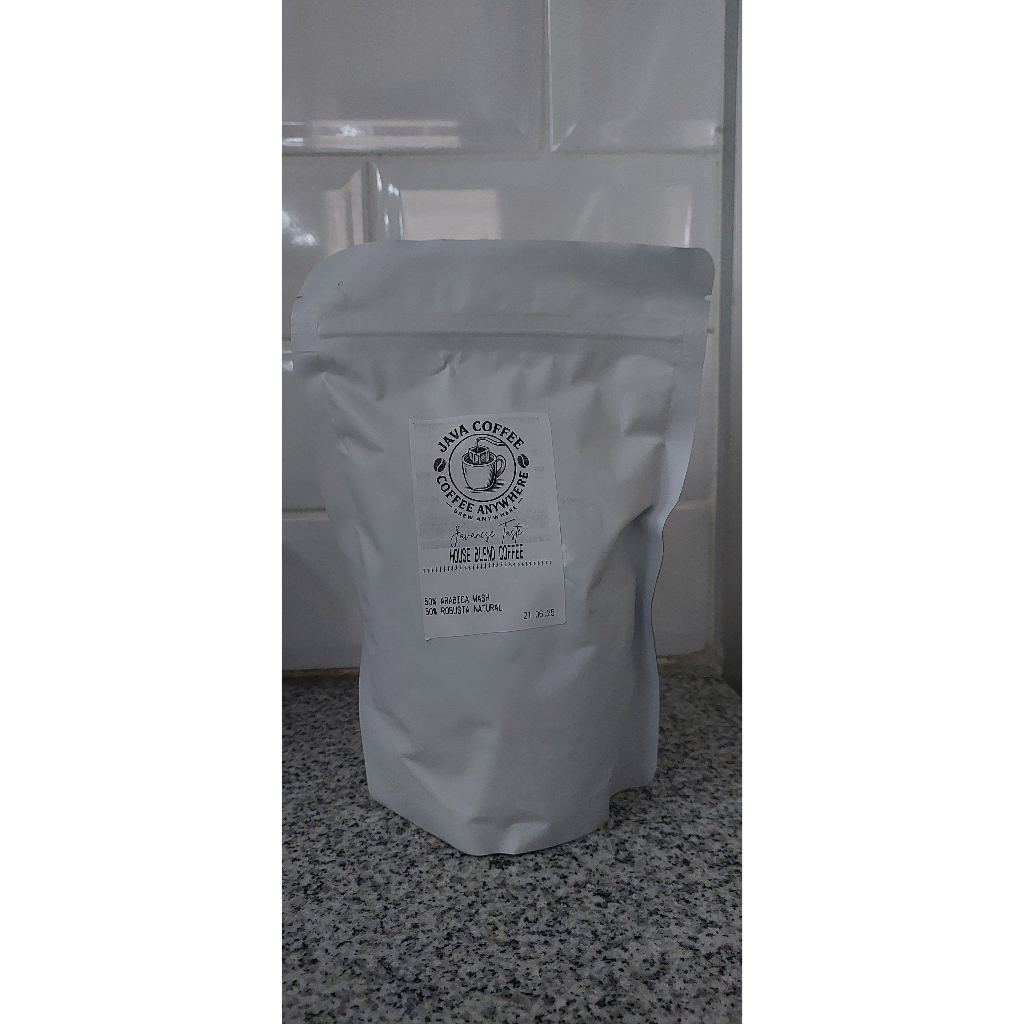 

Biji kopi House Blend Esspreso 50 : 50