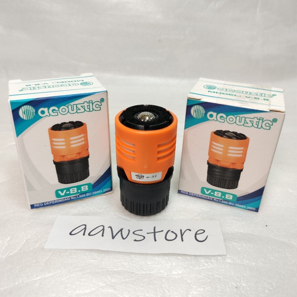 Spool Mic Acoustic V8.8 Spul mik V88 vocal vokal sensitif