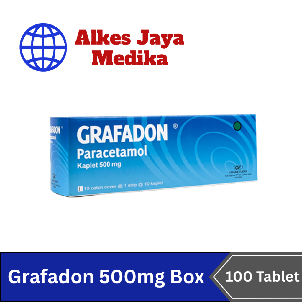Grafadon Box isi 100 Tablet - Obat Sakit Kepala