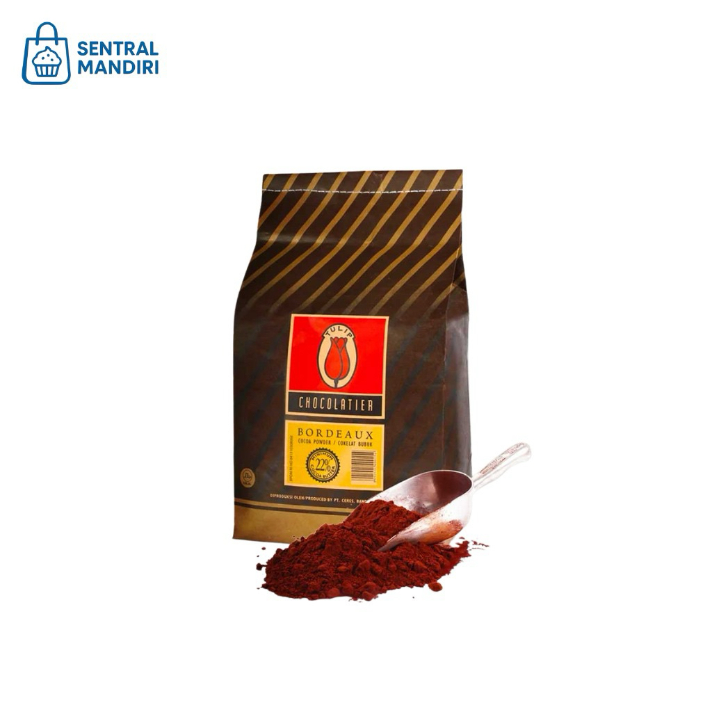 

(Repack 100gr) Tulip Bordeaux, Coklat Bubuk Premium, Cocoa Powder