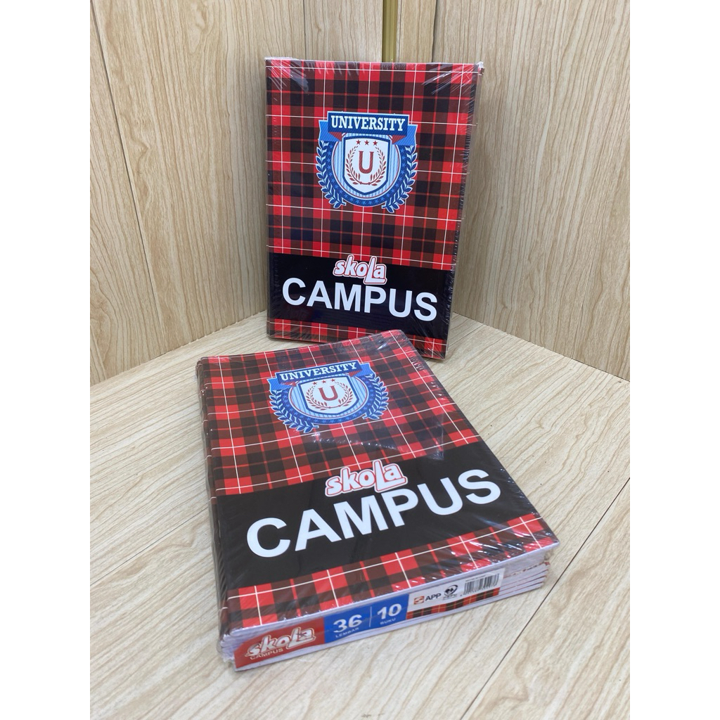 

buku tulis campus skola 36 lembar isi 10 buku