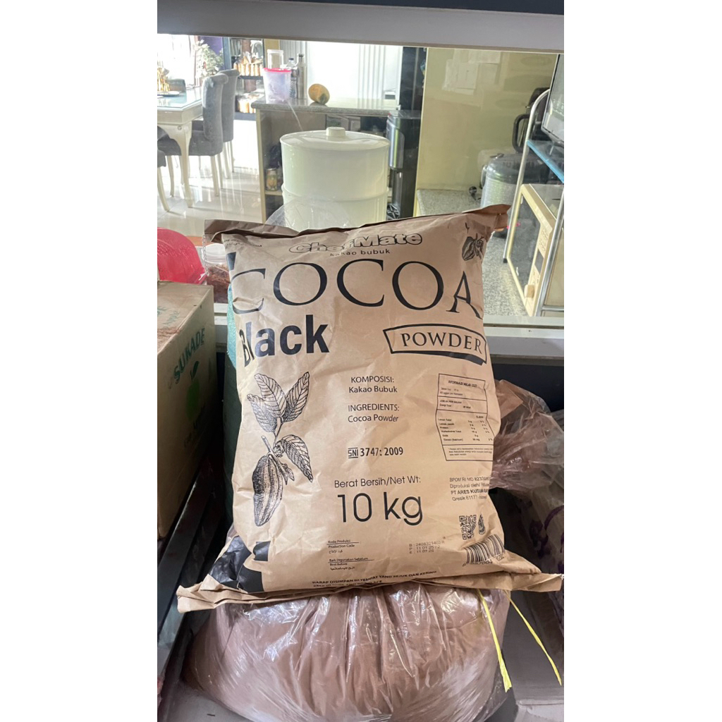 

coklat powder black chefmate | reapack 100 gram ,200 gram