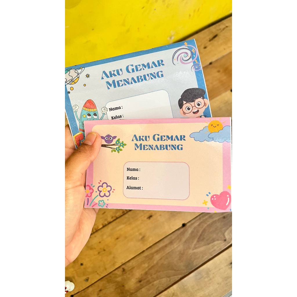 

Buku Tabungan Anak Custom