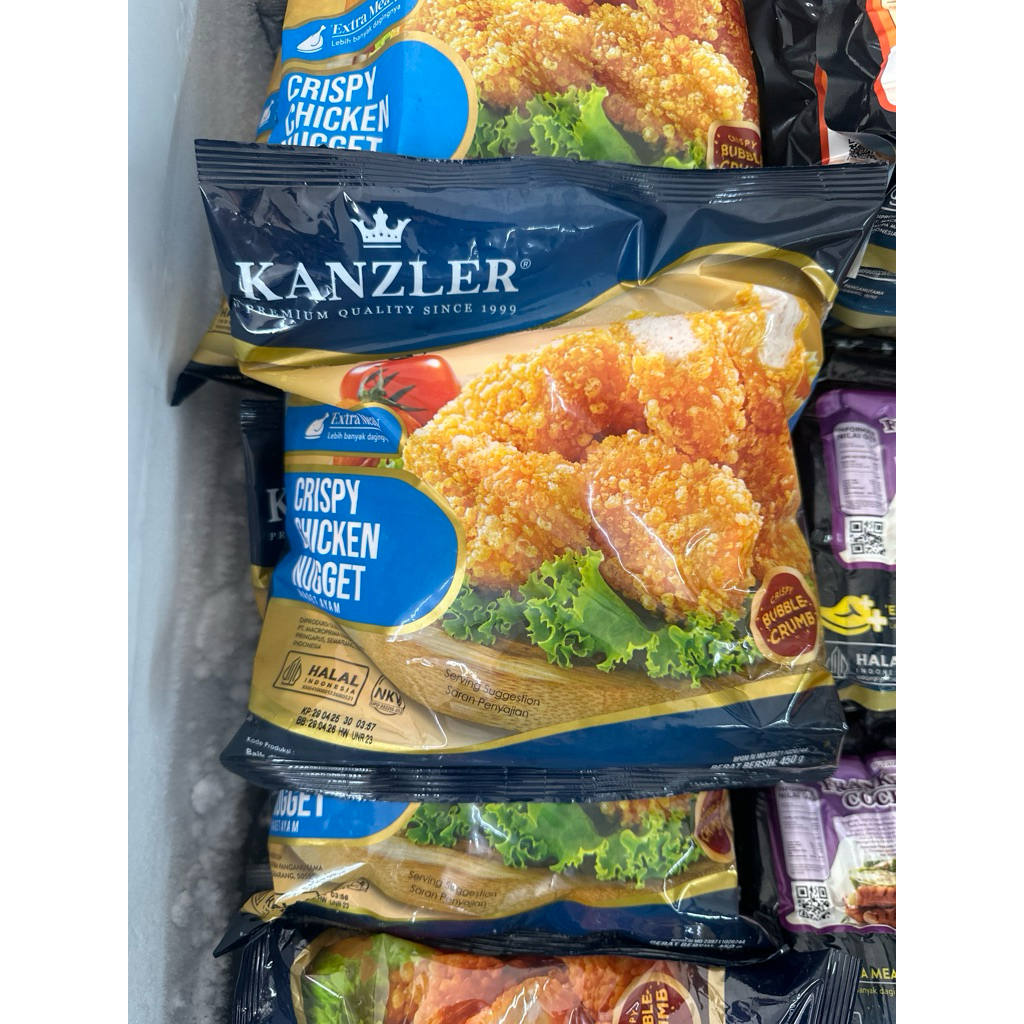 

KANZLER CRISPY CHICKEN NUGGET 450GR