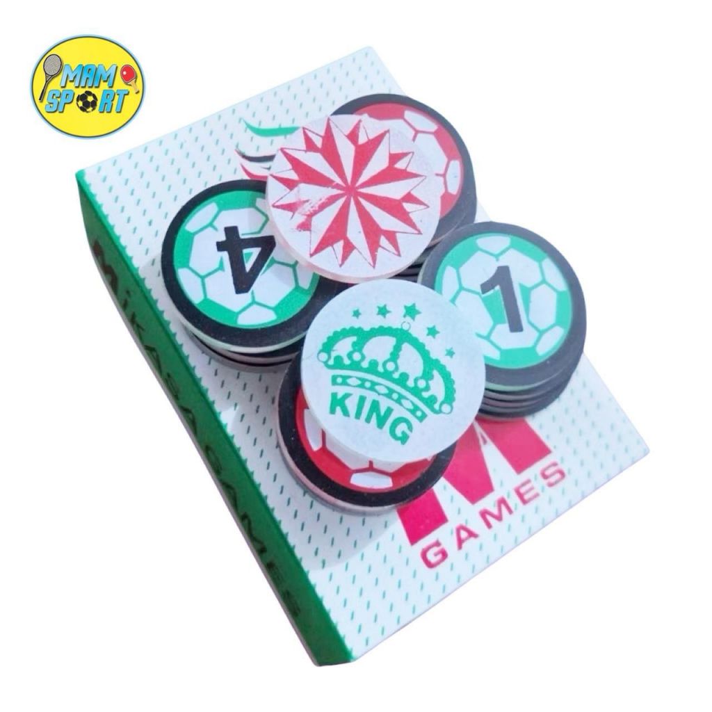 Biji Karambol Mika 4mm Murah