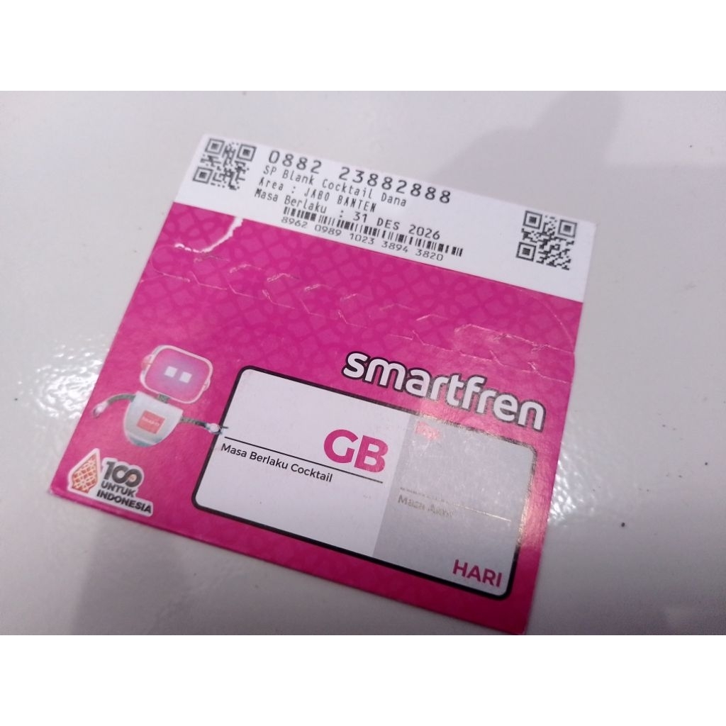 Kartu Perdana Nomor Cantik Smartfren minimalasi cuma 4 angka Mudah Dihafal 11 & 12 Digit