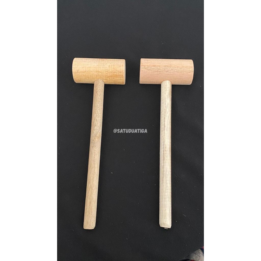 Palu kayu ecoprint 30 mm , palu ecoprint pounding