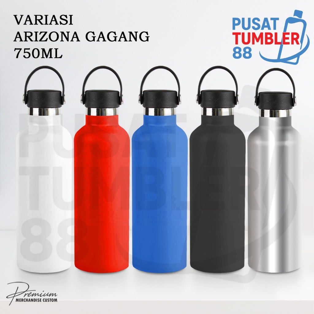 READY TUMBLER ARIZONA GAGANG 750ml - botol air minum New Model Thermos - PUSATTUMBLER_88