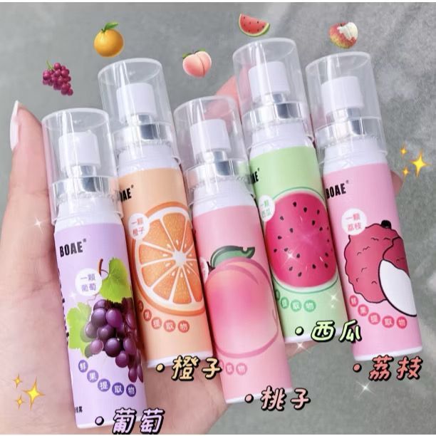 Spray Penghilang Bau Mulut Dan Penyegar Mulut Rasa Buah / Parfum Mulut