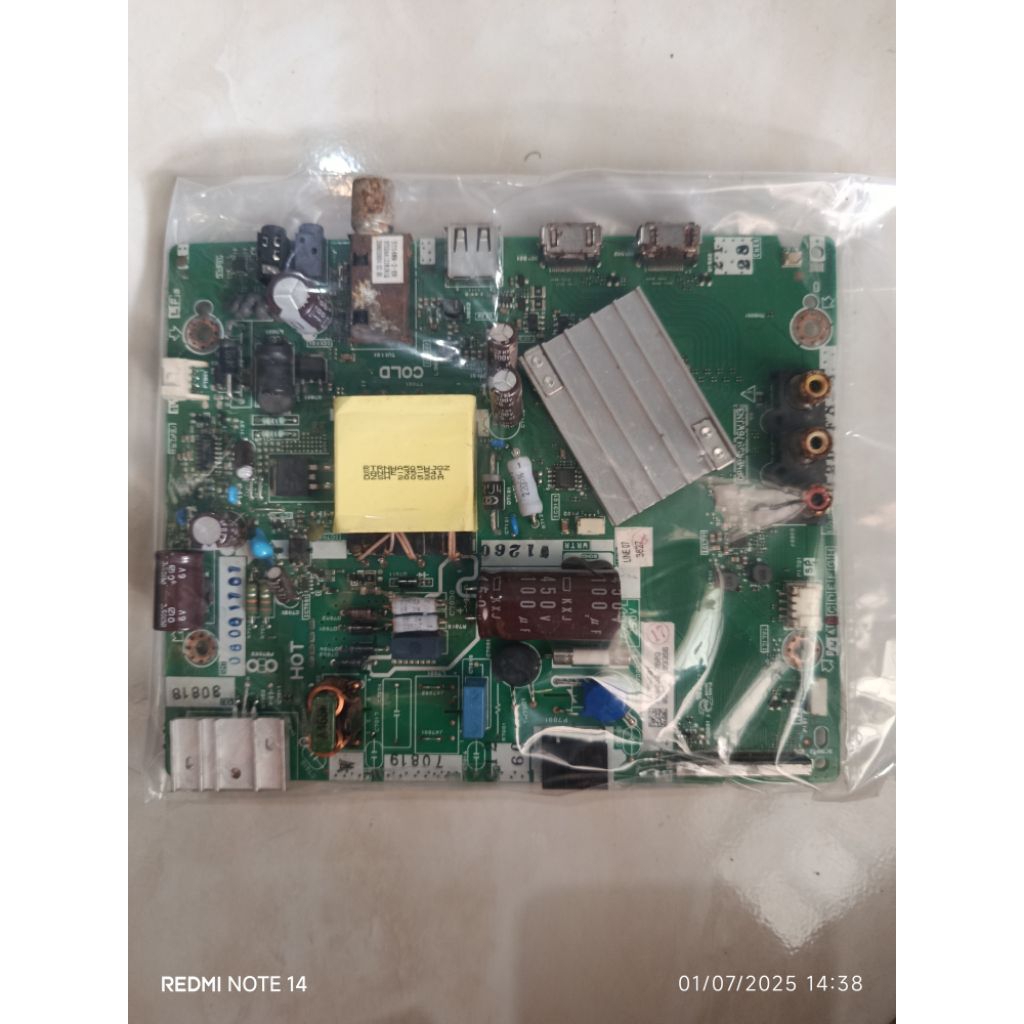 MB MOBO MAINBOARD MODULE MESIN TV SHARP 2T-C42BBIi MB SHARP 42