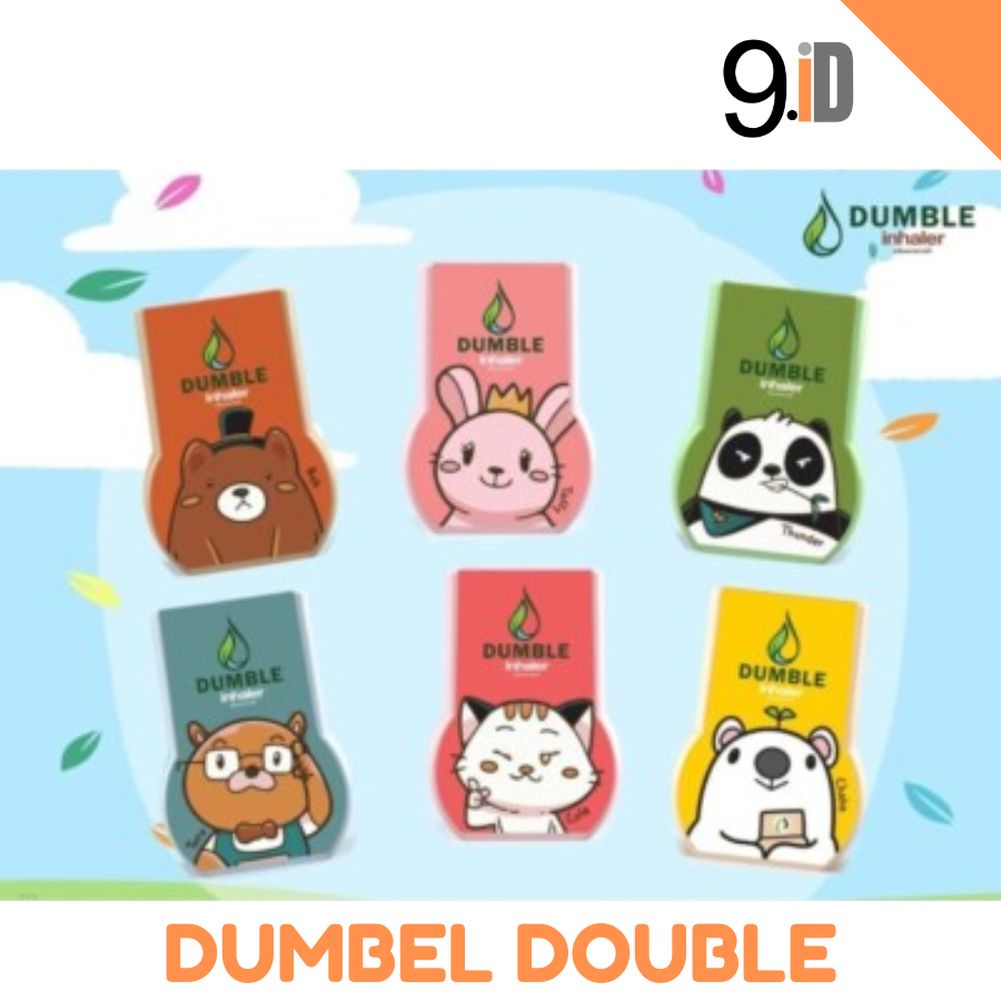 Dumble Double Inhaler / Double Inhaler / Inhaler hidung/Dumble Inhaler