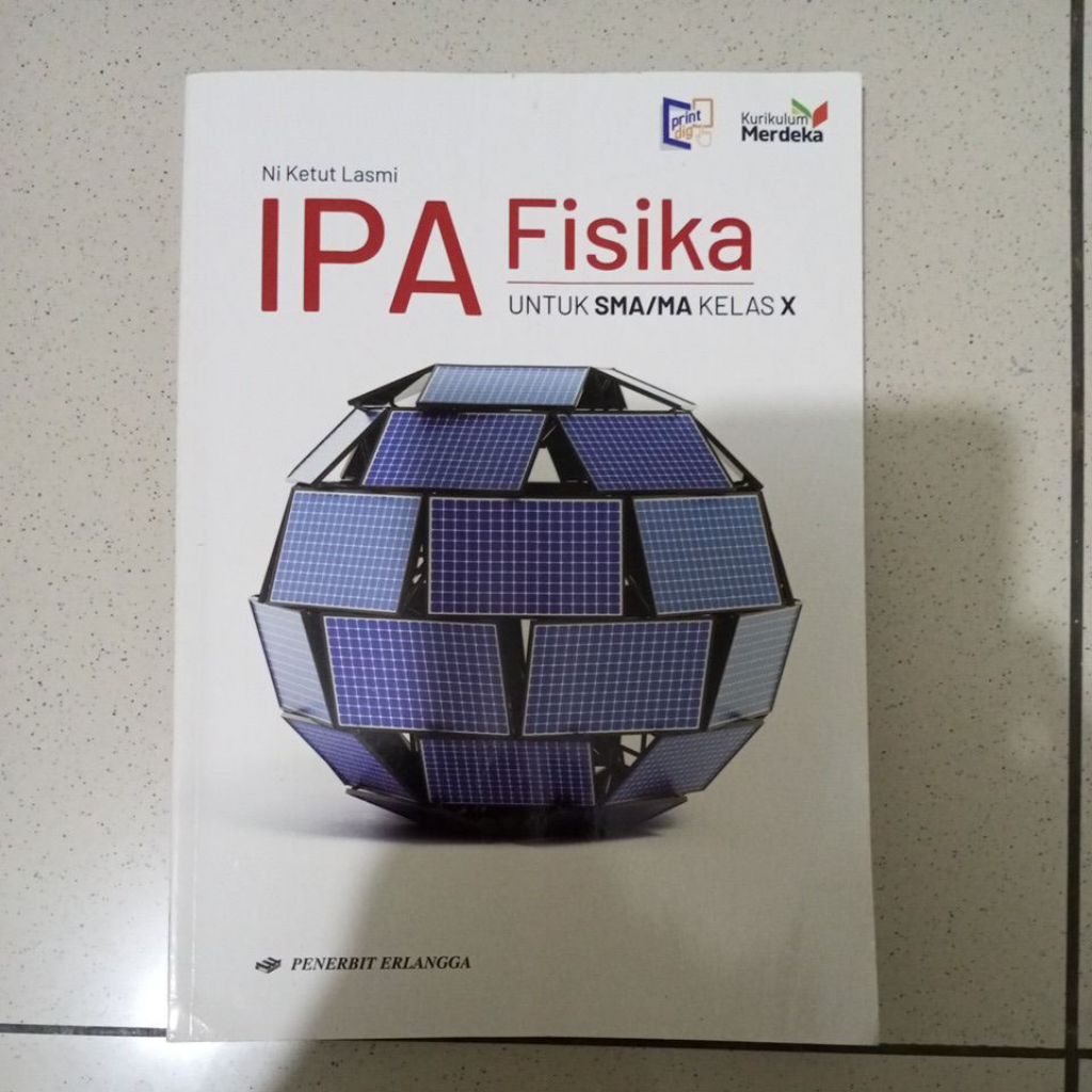 IPA Fisika kelas 10, kelas 1 SMU penerbit erlangga
