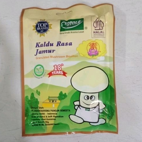 

Totole kaldu jamur 80g