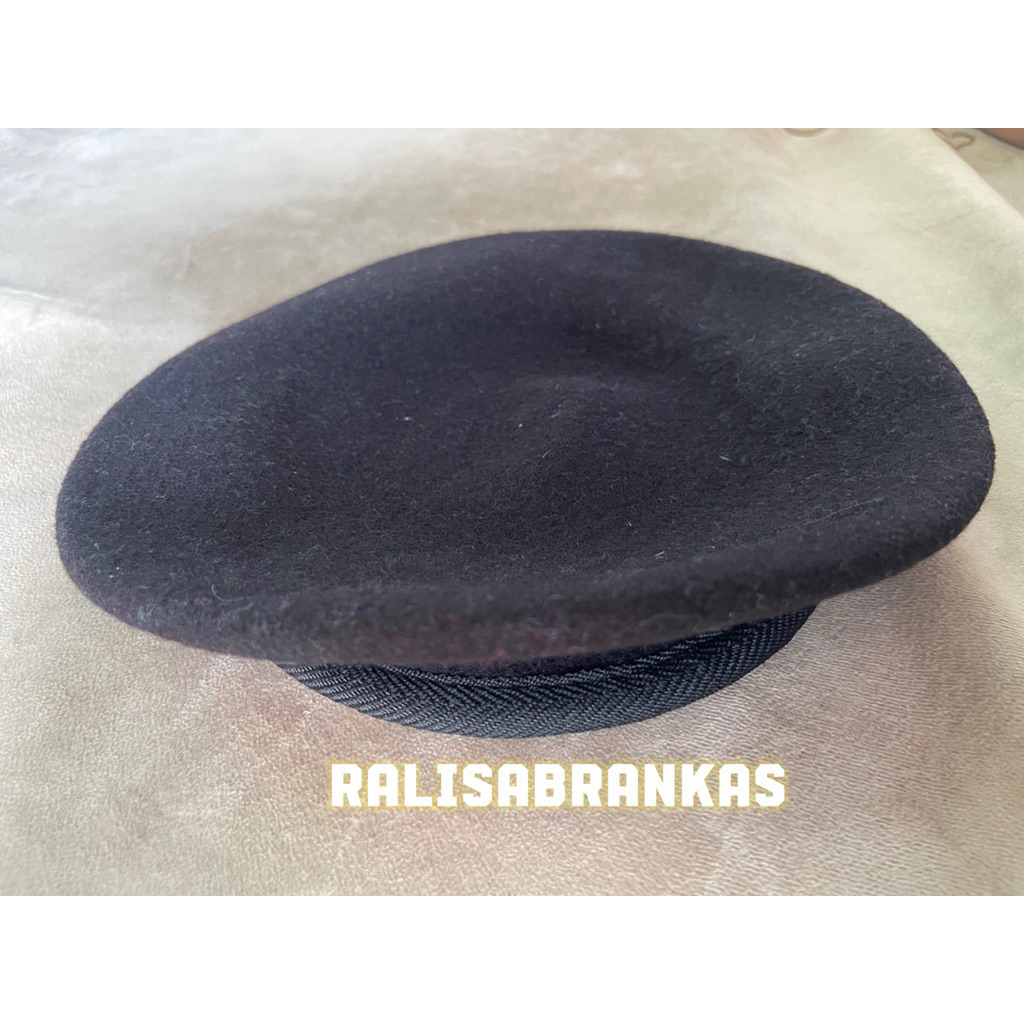 Baret Camel Hitam Sabhara Polisi Banser