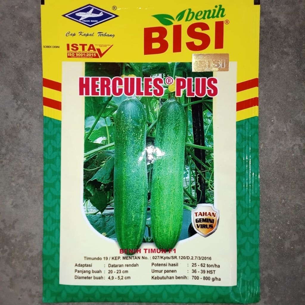 Benih Timun F1 HERCULES PLUS