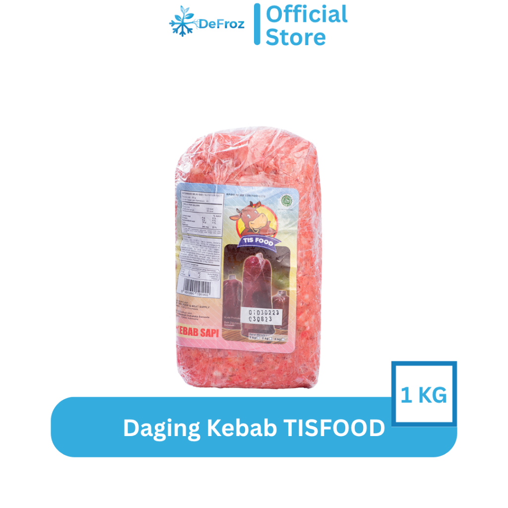 

TISFood Daging Kebab - Daging Sapi 1 Kg