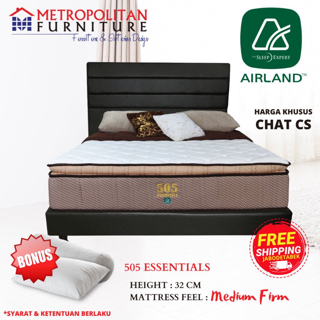 Kasur Springbed Airland 505 Essentials Spring bed matras