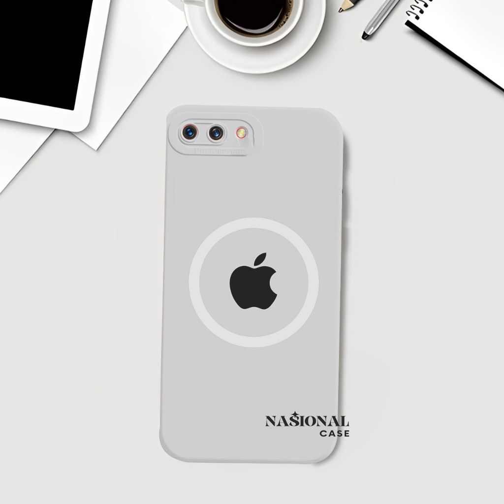 Case HP OPPO A3S / Realme C1 / OPPO A1K / Realme C2 Logo IpHone aeshetic - Case Kekinian - Case Proc