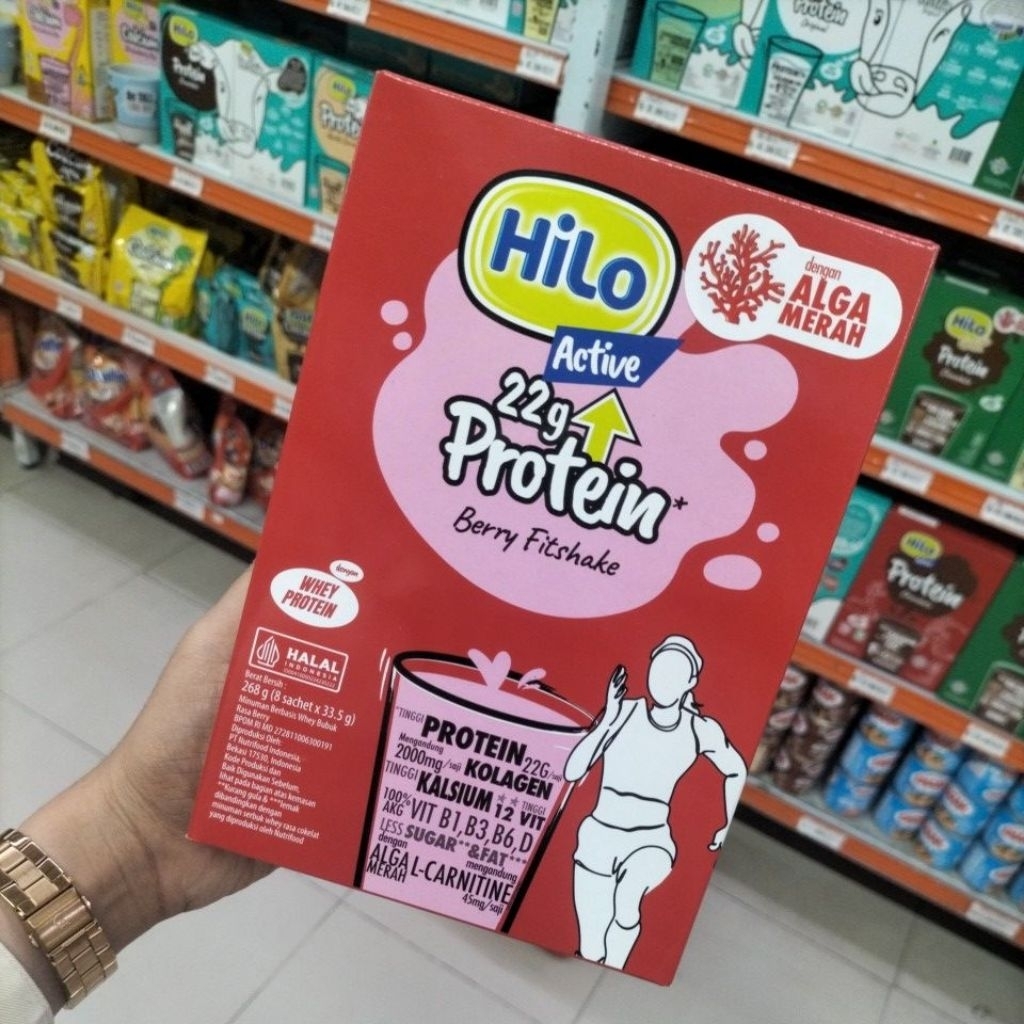 

HILO ACTIVE BERRY FITSHAKE 268GR