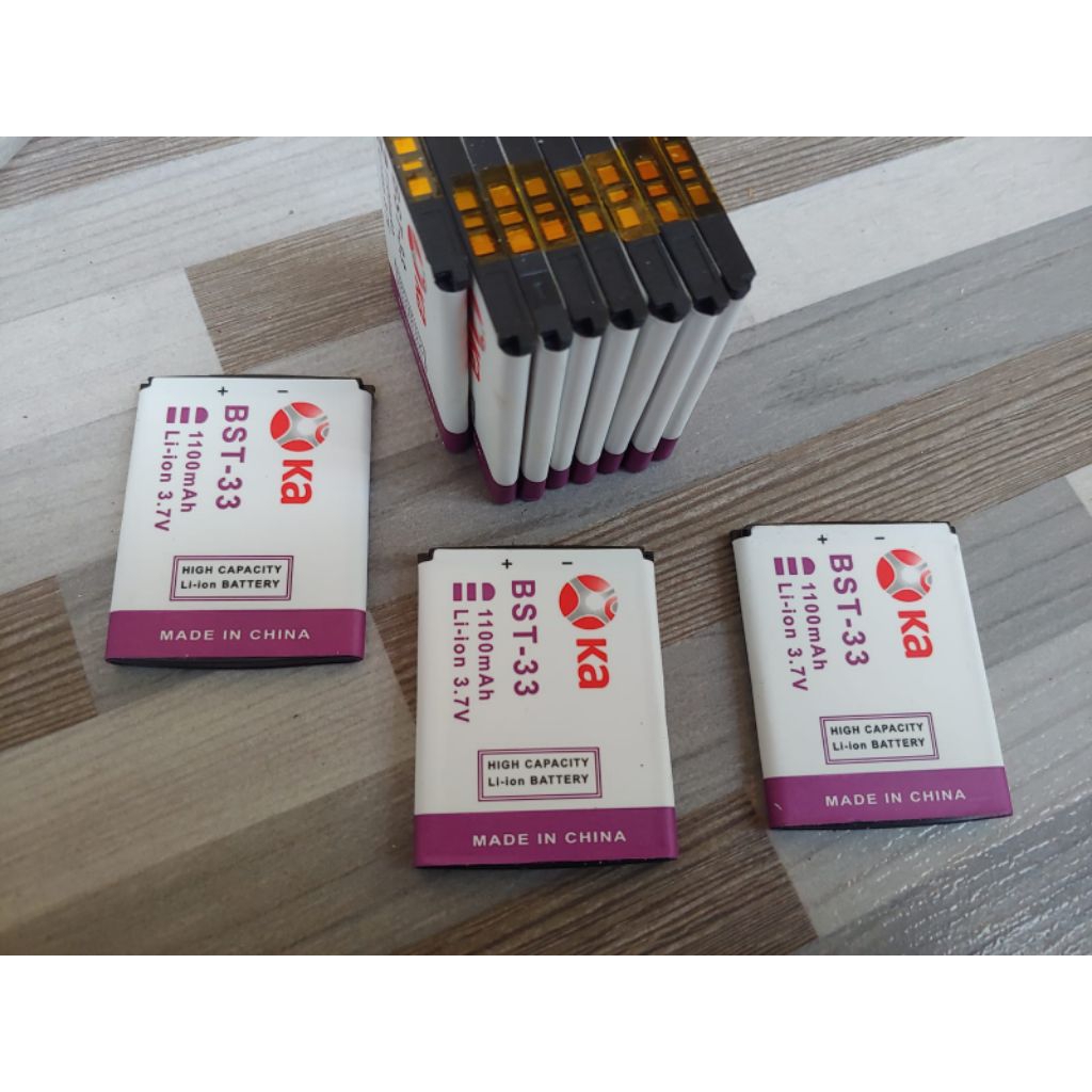 Baterai sony ericsson bst33