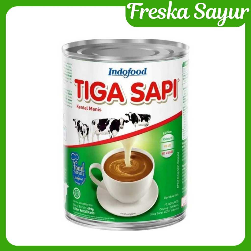 

Tiga Sapi Krimer Kental Manis 490 gr