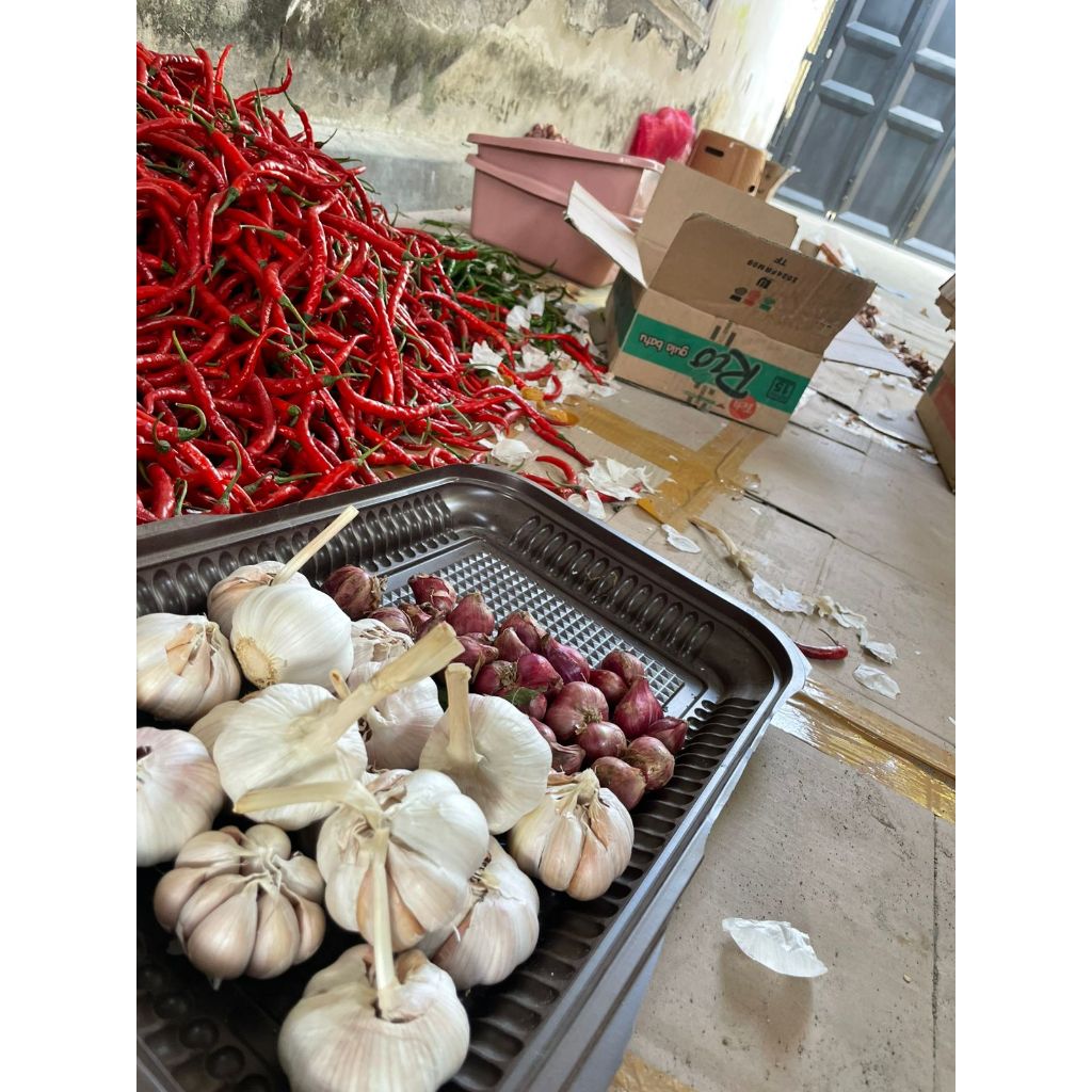 

bawang merah dan putih campur 1kg murah