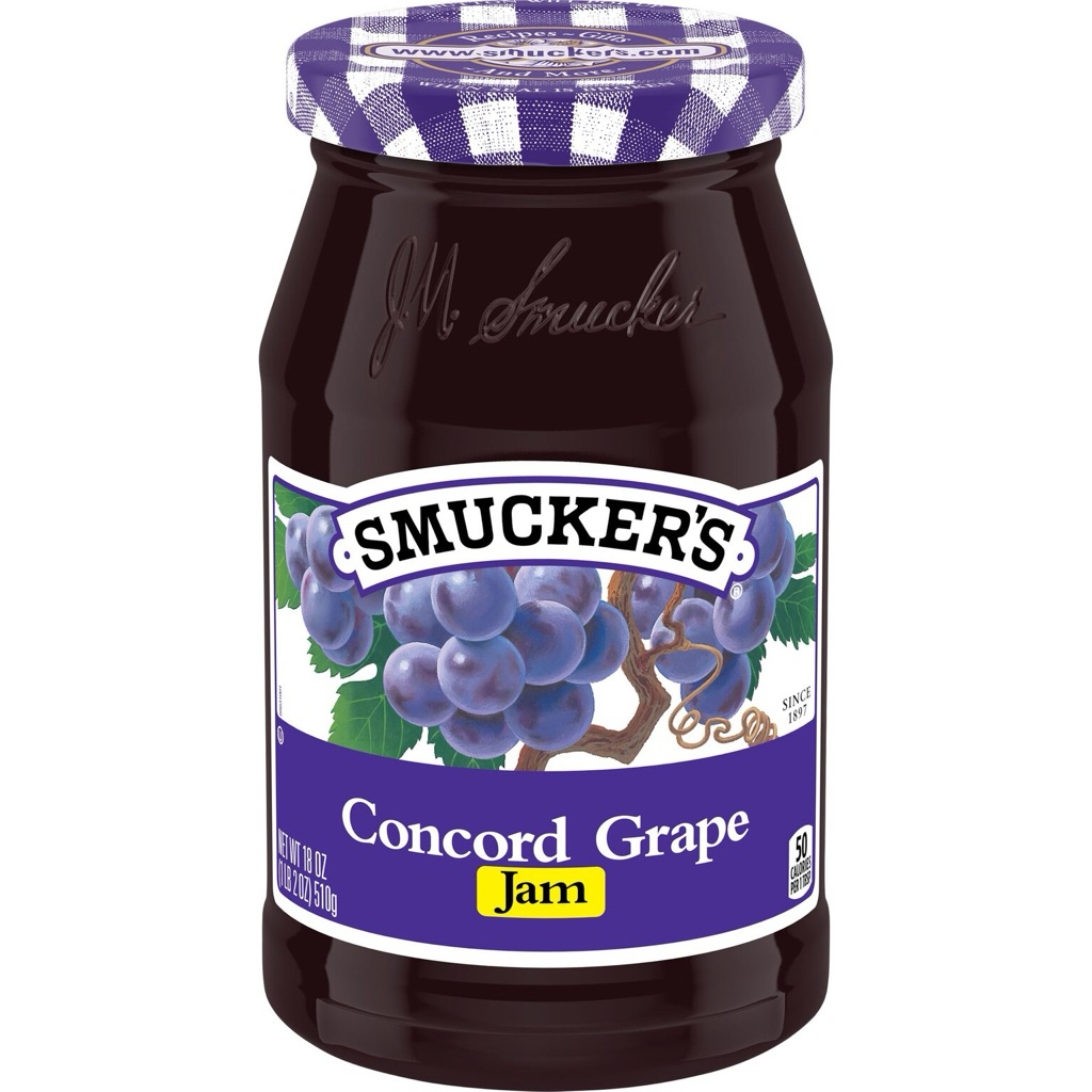 

Selai Smucker’s Concorde Grape Jam 340 gr