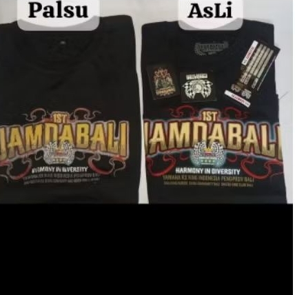Kaos JAMDA Bali 1 YRKI Original Asli Bali