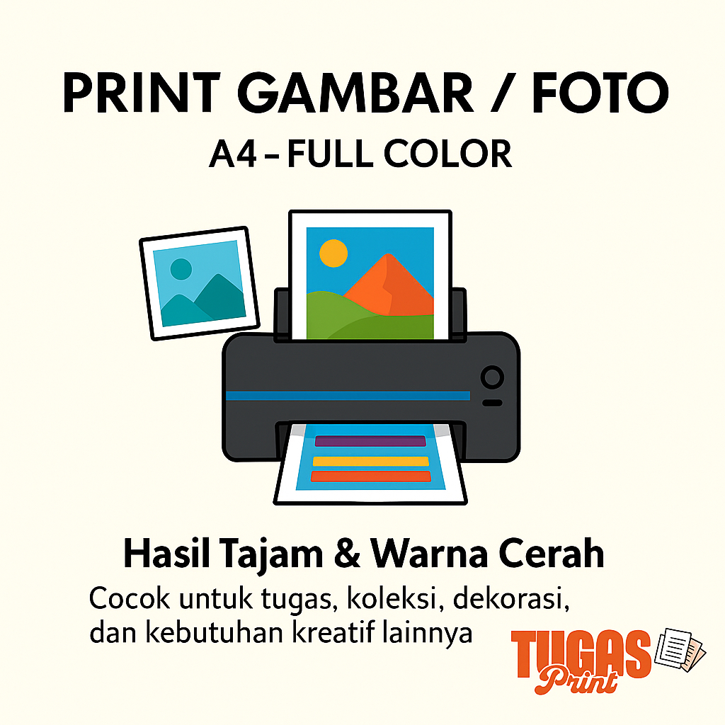 

Jasa Print Foto / Print Gambar / Print Logo