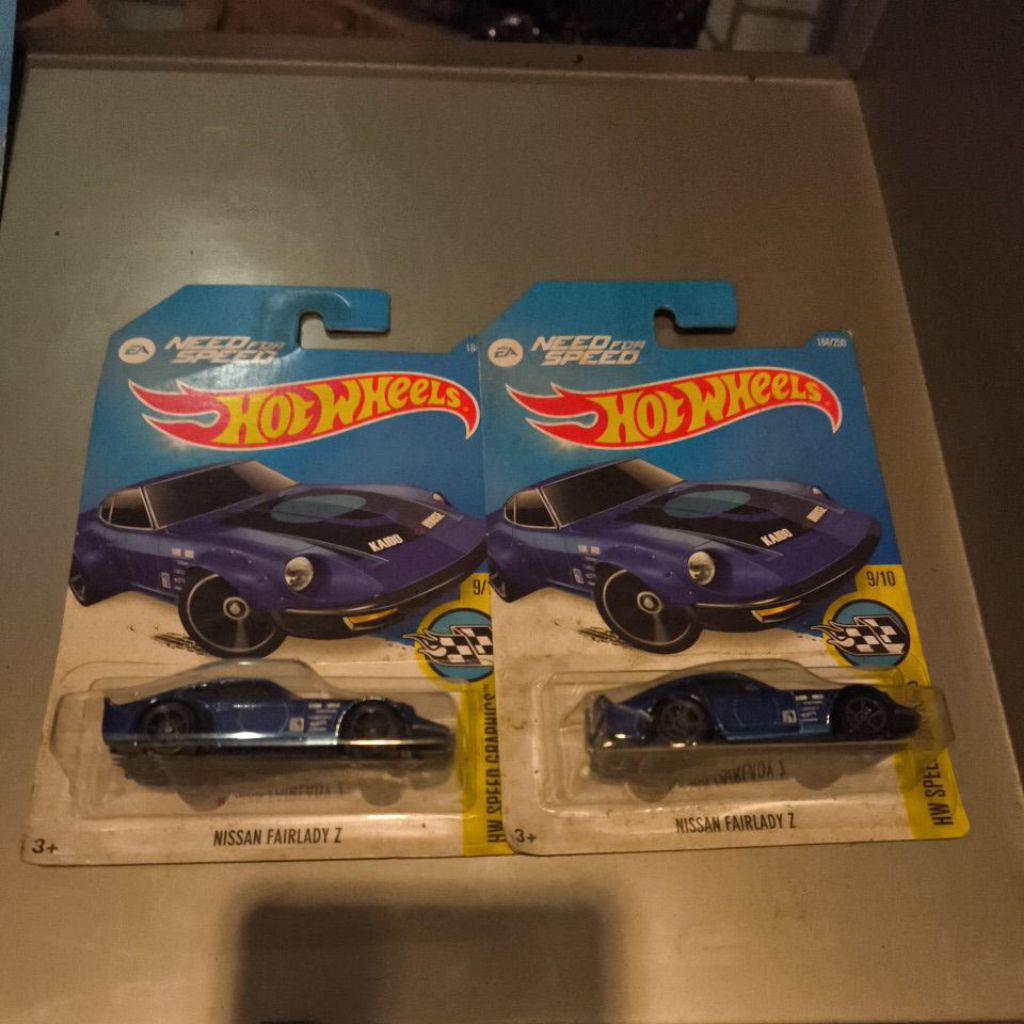 Hot Wheels 2016 Nissan Fairlady Z Need For Speed Biru