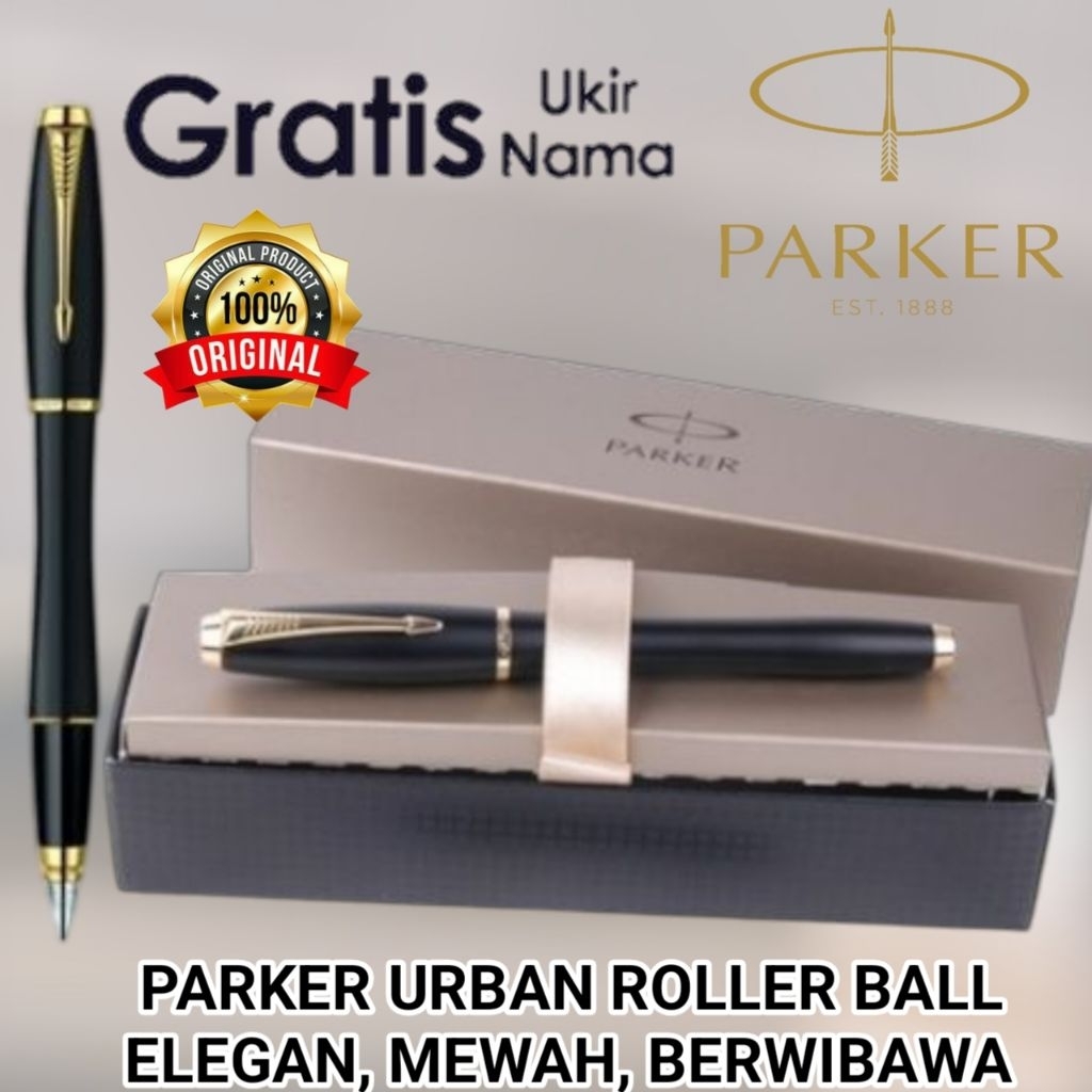 

Pulpen Mewah Roller Ball Sign Pen Parker Urban Original Lengkap Dengan Box Exlusiv