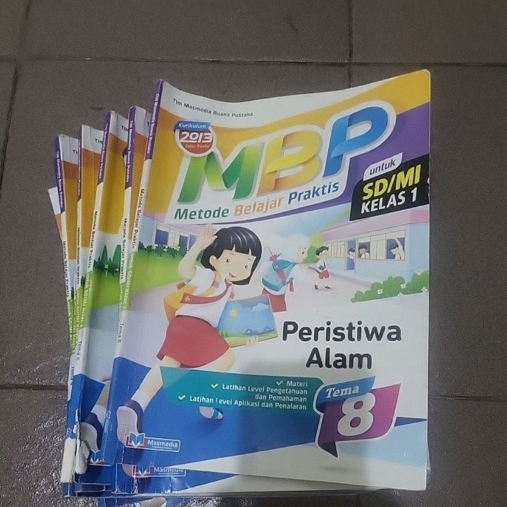 buku metode belajar praktis MBP kelas 1 sd