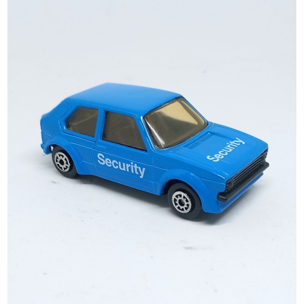 maisto volkswagen vw golf gti mk1 security blue loose diecast 1/64 (t)