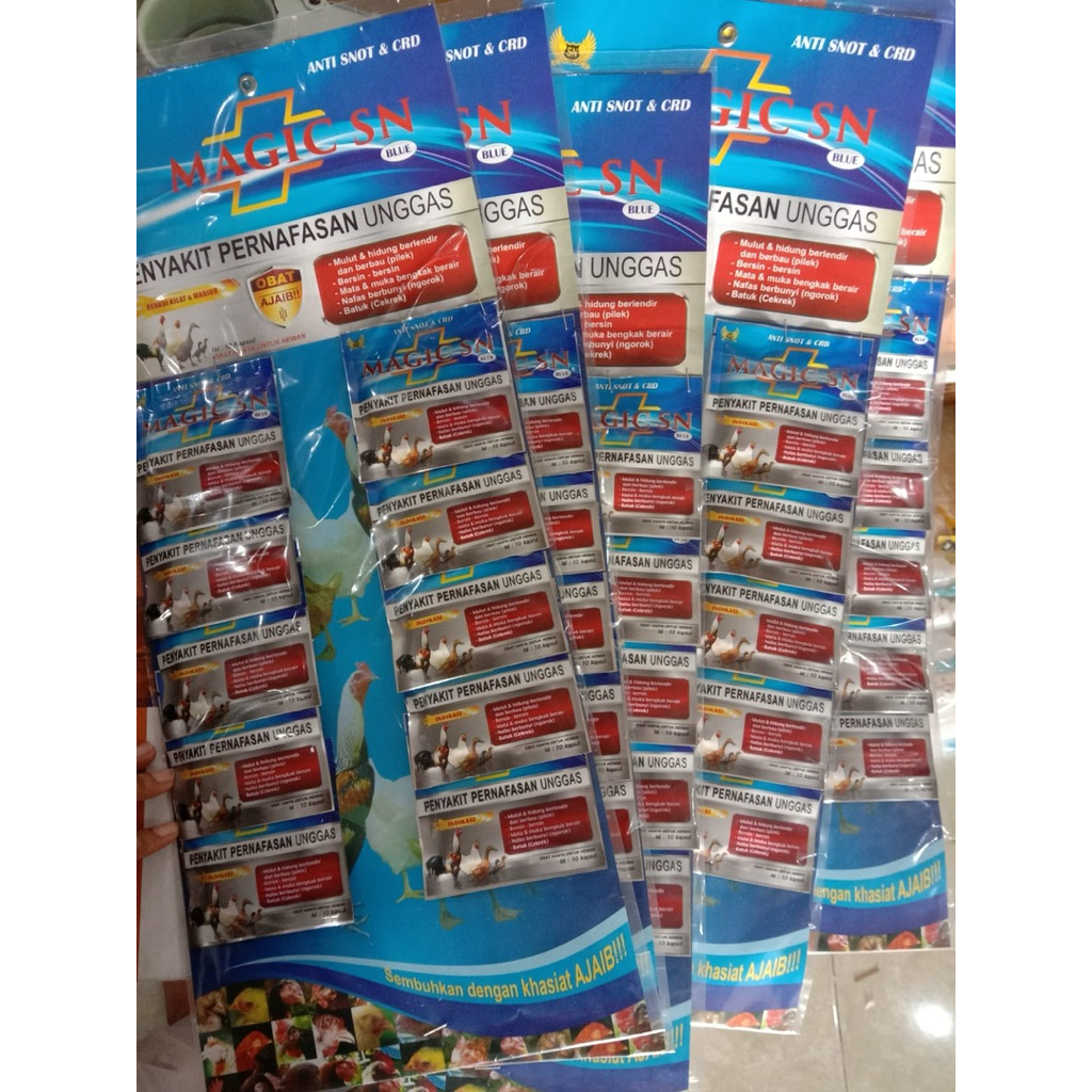 magic Sn blue / pernapasan unggas