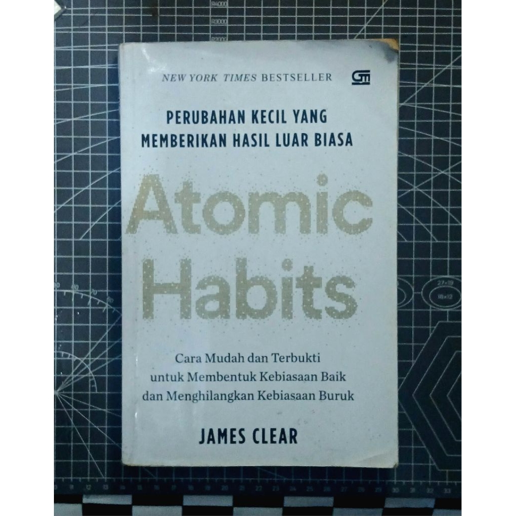 [Preloved] Jual Buku Bekas Atomic Habits Terjemahan/Translate Bahasa Indonesia by James Clear