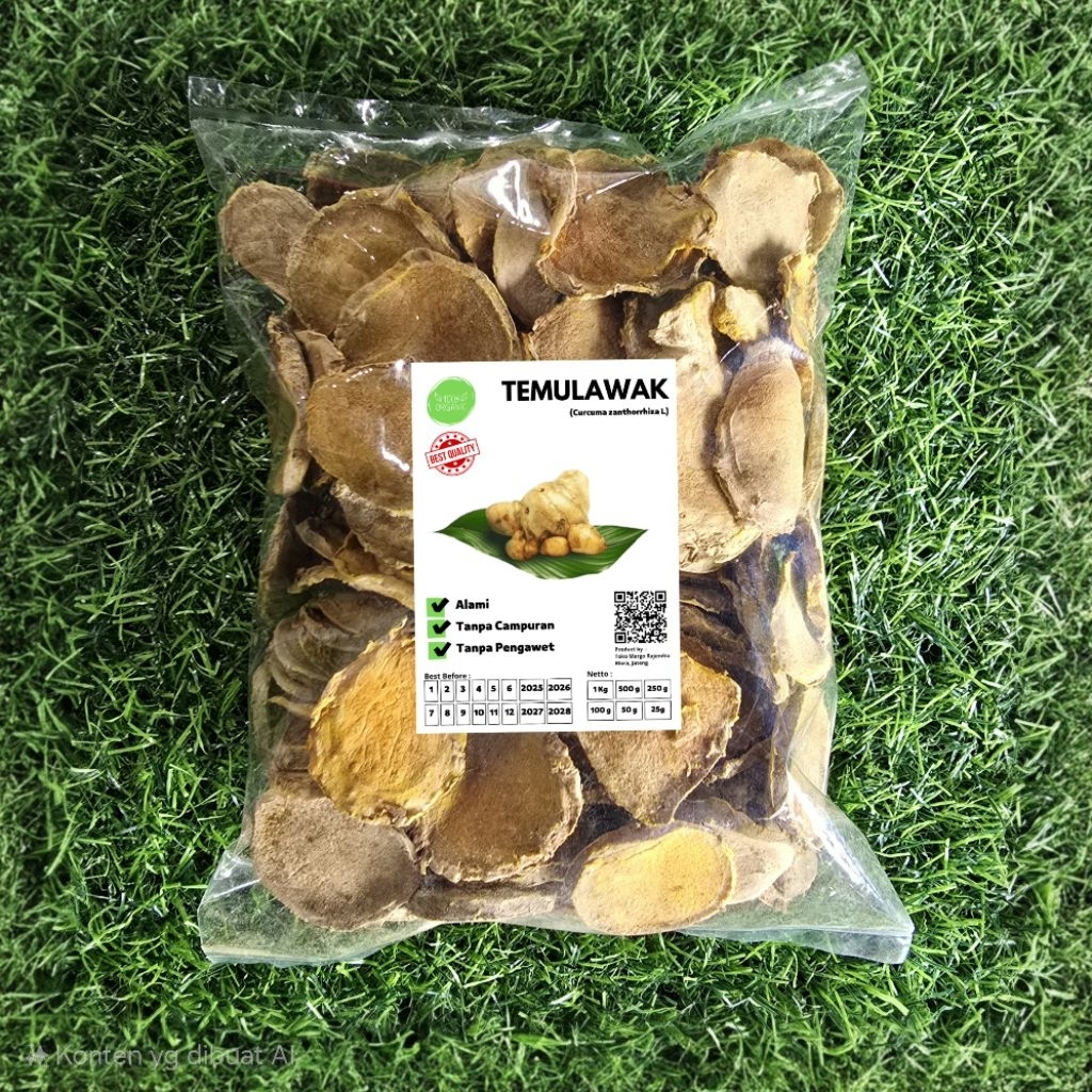 

Temulawak Kering 50 Gram Temulawak Rajang Koin