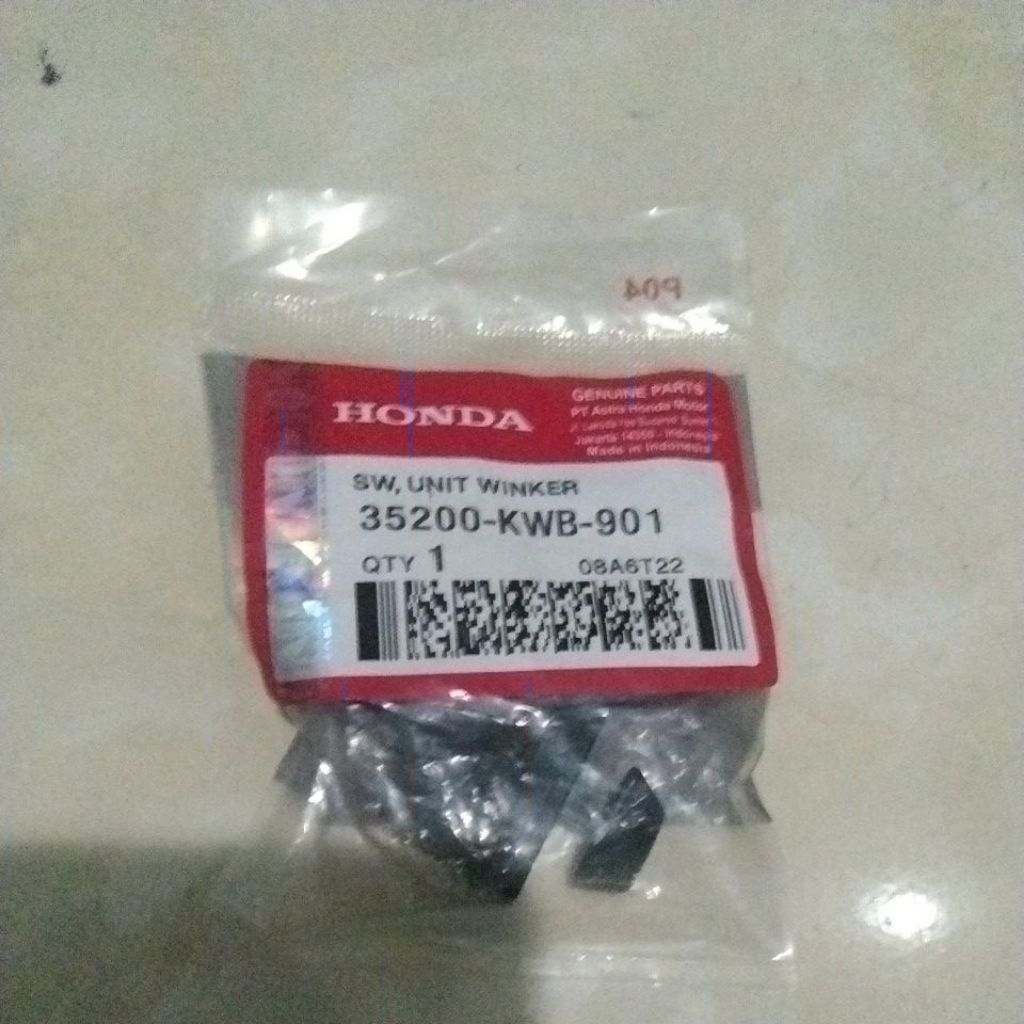 Saklar Lampu Sein Beat Karbu Original AHM