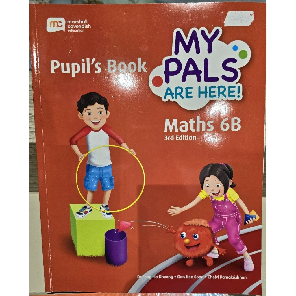 ORI My pals are here MATH 6B Pupils Book / Marshall Cavendish