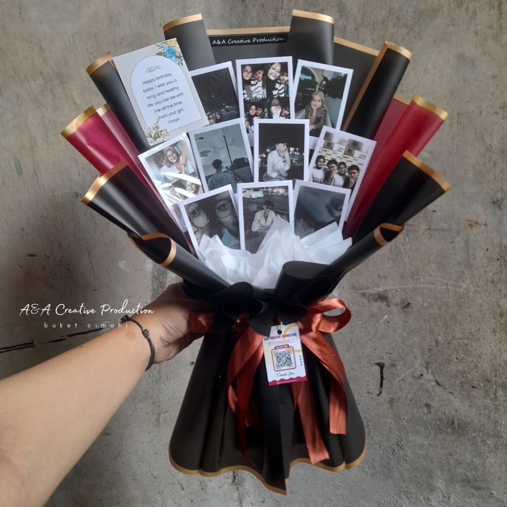 BUKETCIMAHI.ID - Buket Foto Polaroid Custom