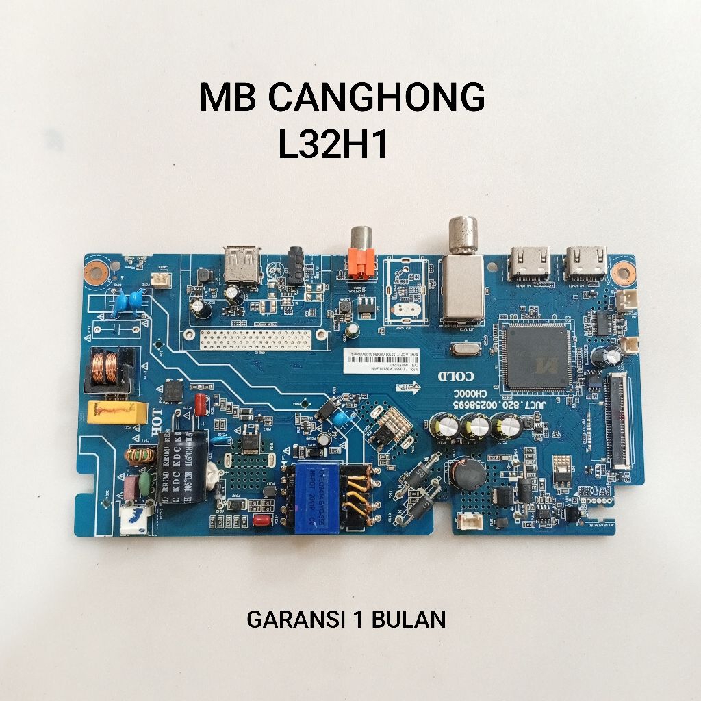 MAINBOARD TV CANGHONG L32H1 - MB - MOTHERBOARD - MESIN TV CANGHONG
