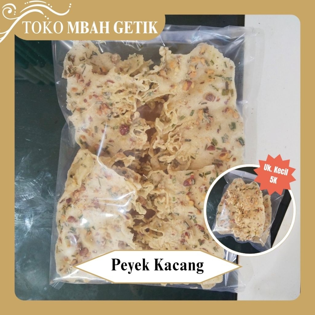 

Rempeyek/Peyek Kacang