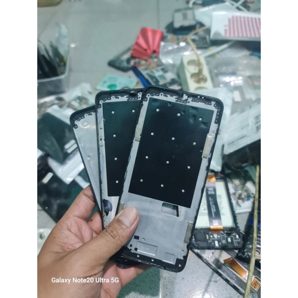 FRAME LCD TATAKAN LCD DUDUKAN LCD OPPO A15 ORI COPOTAN