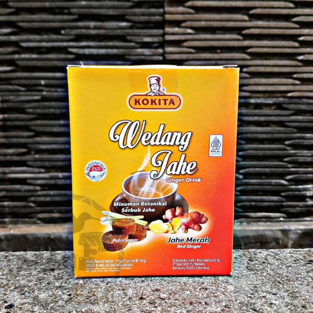 

kokita wedang jahe isi 5 18gr jahe merah minuman serbuk