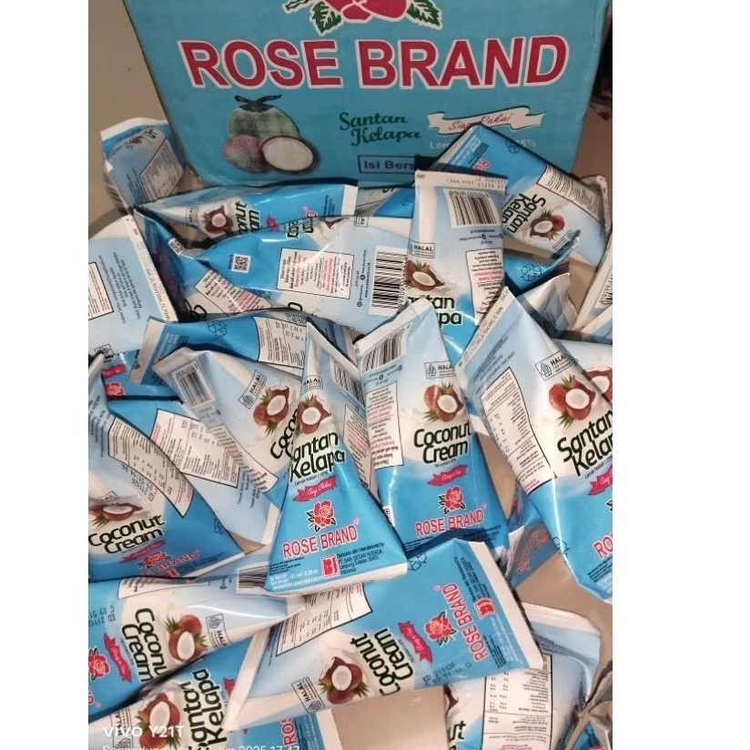

Santan kelapa rosebrand 1 pcs 65gr halal