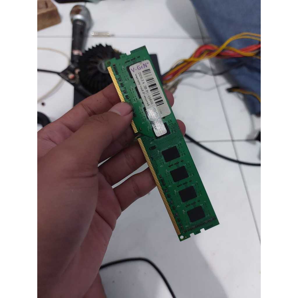 ram pc 4gb ddr3 10600 1333mhz merk vgen