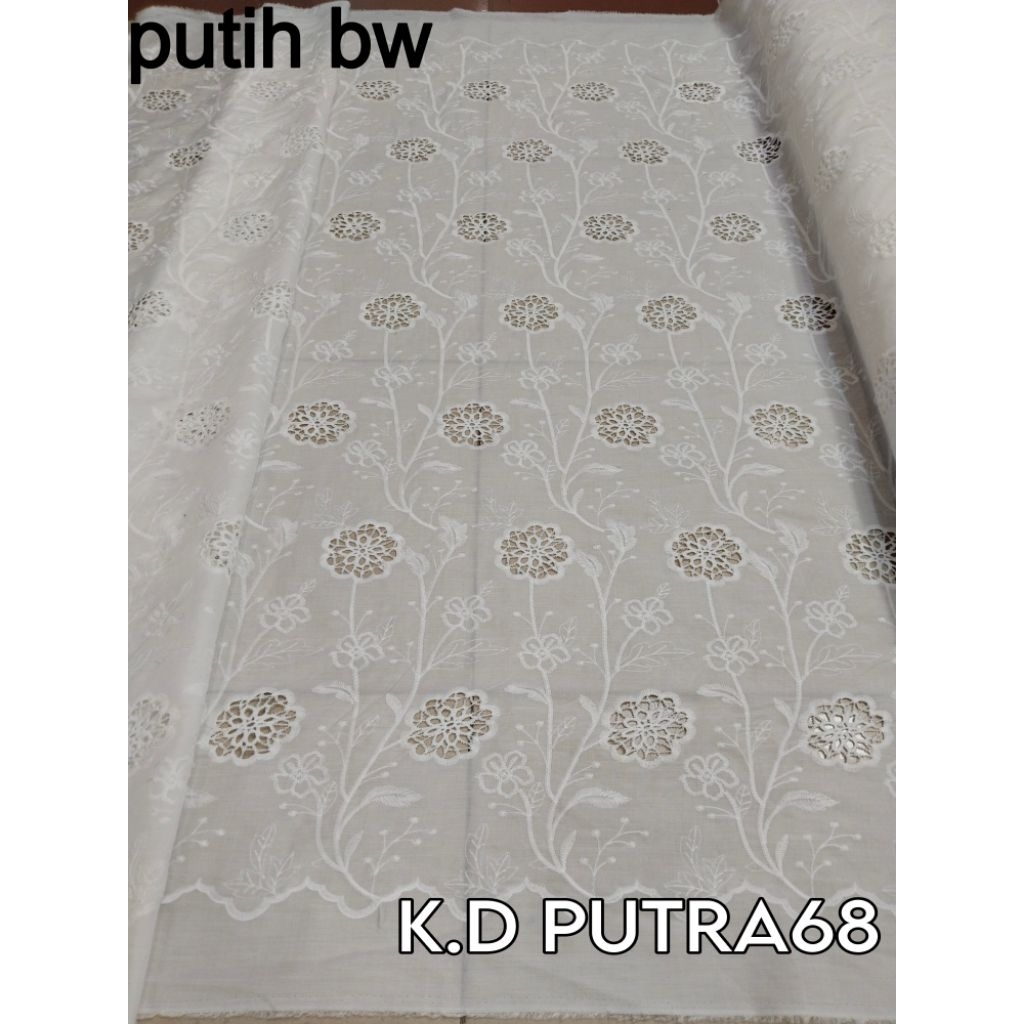 BAHAN KATUN FULL BORDIR IMPORT GARMENT / KAIN KATUN BORDIR / KATUN IMPORT.