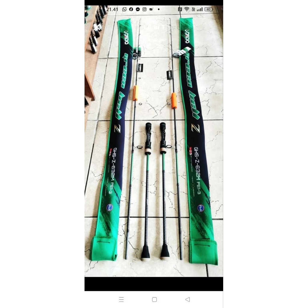 DAIDO GREEN HELL Z spinning