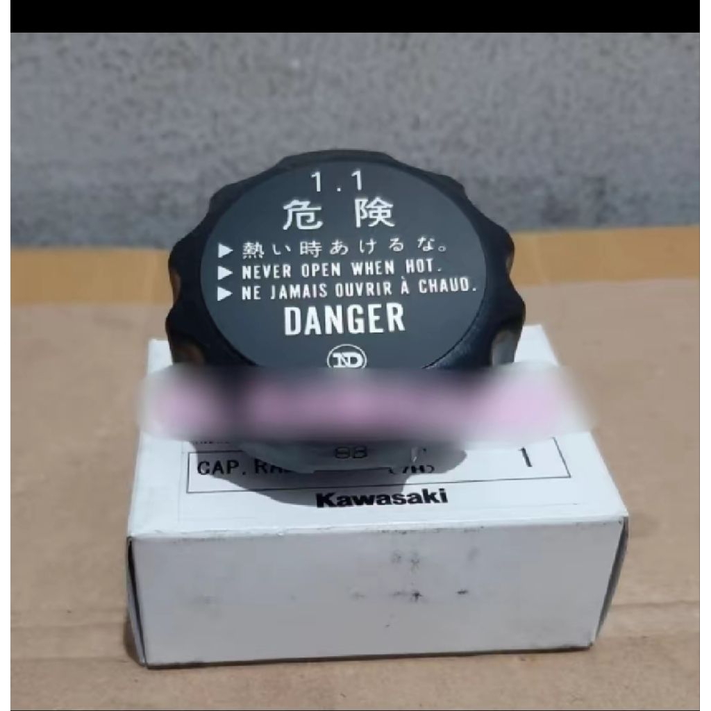 Tutup Radiator Kawasaki Klx 250 Dtracker 250 Original